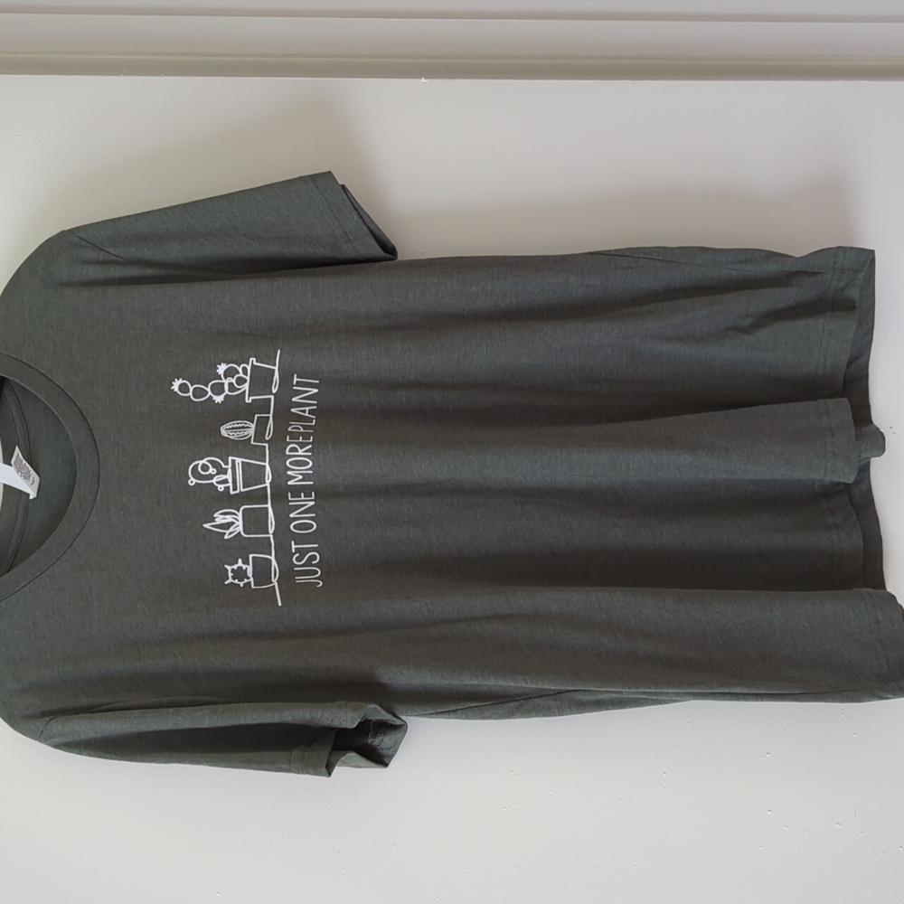 Size L Plant Lovers Graphic T-shirt by Canvas Bella -Canvas
